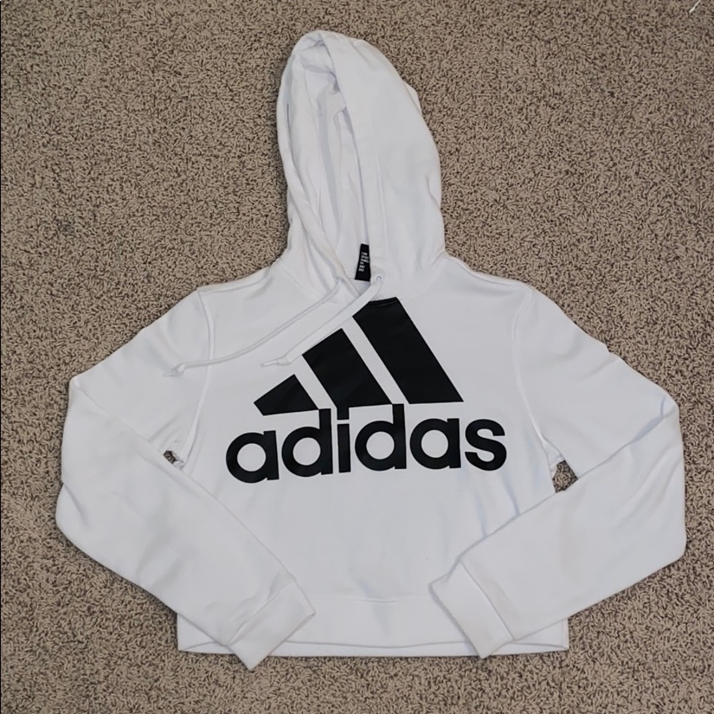 adidas cropped sweatshirt